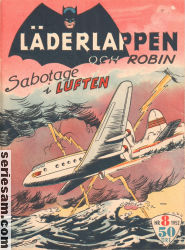 Läderlappen 1952 nr 8 omslag serier Läderlappen 1952 nr 8 omslag serier