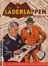 Läderlappen 1953 nr 7 omslag serier Läderlappen 1953 nr 7 omslag serier