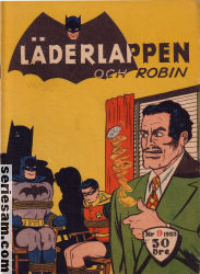 Läderlappen 1953 nr 9 omslag serier Läderlappen 1953 nr 9 omslag serier