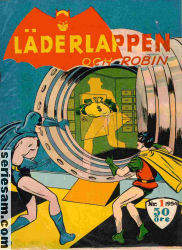 Läderlappen 1954 nr 1 omslag serier Läderlappen 1954 nr 1 omslag serier