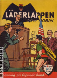 Läderlappen 1954 nr 6 omslag serier