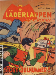 Läderlappen 1955 nr 13 omslag serier Läderlappen 1955 nr 13 omslag serier