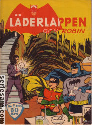 Läderlappen 1955 nr 8 omslag serier Läderlappen 1955 nr 8 omslag serier