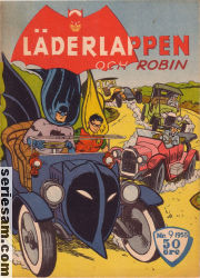 Läderlappen 1955 nr 9 omslag serier Läderlappen 1955 nr 9 omslag serier