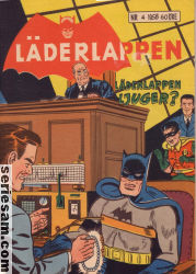 Läderlappen 1958 nr 4 omslag serier