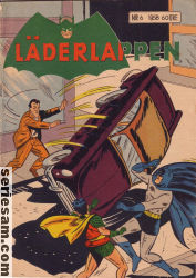 Läderlappen 1958 nr 6 omslag serier Läderlappen 1958 nr 6 omslag serier