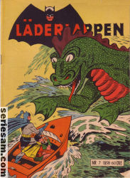 Läderlappen 1958 nr 7 omslag serier Läderlappen 1958 nr 7 omslag serier