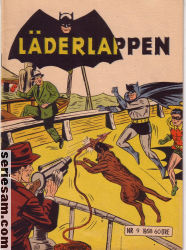 Läderlappen 1958 nr 9 omslag serier Läderlappen 1958 nr 9 omslag serier
