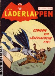 Läderlappen 1960 nr 1 omslag serier Läderlappen 1960 nr 1 omslag serier