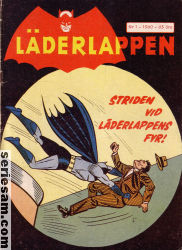 Läderlappen 1960 nr 1 omslag serier