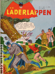 Läderlappen 1963 nr 1 omslag serier Läderlappen 1963 nr 1 omslag serier