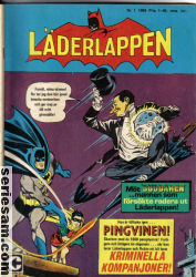 Läderlappen 1968 nr 1 omslag serier Läderlappen 1968 nr 1 omslag serier