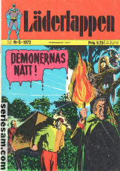 Läderlappen 1972 nr 6 omslag serier Läderlappen 1972 nr 6 omslag serier