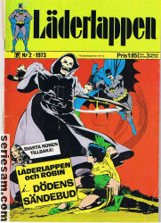 Läderlappen 1973 nr 2 omslag serier Läderlappen 1973 nr 2 omslag serier