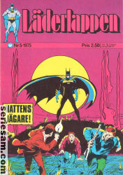 Läderlappen 1975 nr 5 omslag serier Läderlappen 1975 nr 5 omslag serier