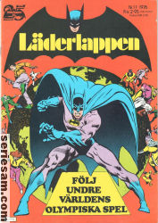 Läderlappen 1976 nr 11 omslag serier Läderlappen 1976 nr 11 omslag serier