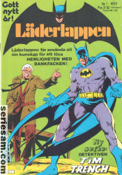 Läderlappen 1977 nr 1 omslag serier Läderlappen 1977 nr 1 omslag serier