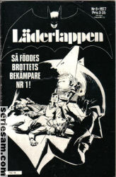 Läderlappen 1977 nr 8 omslag serier Läderlappen 1977 nr 8 omslag serier