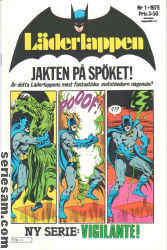 Läderlappen 1978 nr 1 omslag serier Läderlappen 1978 nr 1 omslag serier