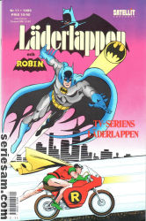 Läderlappen och Robin 1989 nr 11 omslag serier Läderlappen och Robin 1989 nr 11 omslag serier