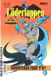 Läderlappen och Robin 1989 nr 6 omslag serier Läderlappen och Robin 1989 nr 6 omslag serier