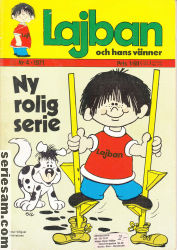 Lajban 1971 nr 4 omslag serier Lajban 1971 nr 4 omslag serier