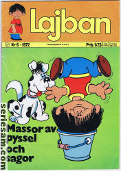 Lajban 1972 nr 6 omslag serier
