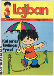 Lajban 1974 nr 3 omslag serier