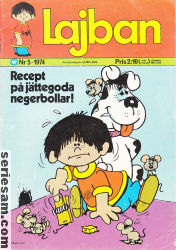 Lajban 1974 nr 5 omslag serier