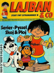 Lajban & CO 1972 nr 1 omslag serier Lajban & CO 1972 nr 1 omslag serier