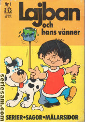 Lajban och hans vänner 1972 nr 1 omslag serier