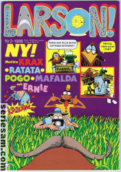 Larson! 1988 nr 2 omslag serier Larson! 1988 nr 2 omslag serier