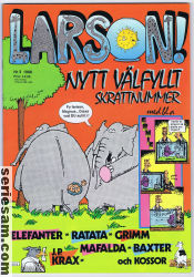 Larson! 1988 nr 3 omslag serier Larson! 1988 nr 3 omslag serier