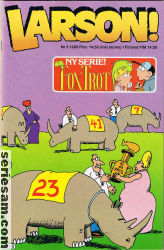 Larson! 1989 nr 3 omslag serier Larson! 1989 nr 3 omslag serier