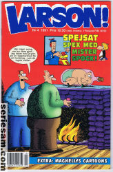 Larson! 1991 nr 4 omslag serier Larson! 1991 nr 4 omslag serier