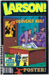 Larson! 1992 nr 2 omslag serier Larson! 1992 nr 2 omslag serier