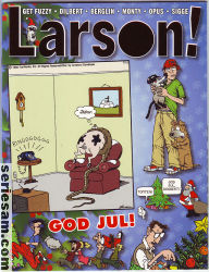 Larson! julalbum 2006 omslag serier Larson! julalbum 2006 omslag serier
