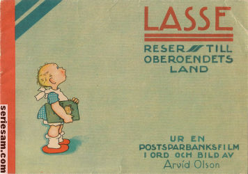 Lasse reser till oberoendets land 1938 omslag serier
