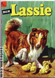 Lassie 1958 nr 4 omslag serier Lassie 1958 nr 4 omslag serier