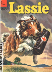 Lassie 1958 nr 8 omslag serier