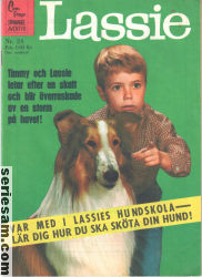 Lassie 1961 nr 24 omslag serier