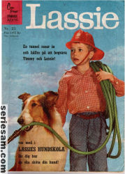 Lassie 1961 nr 25 omslag serier