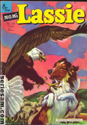 Lassie 1962 nr 31 omslag serier