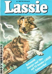 Lassie 1967 nr 1 omslag serier