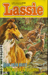 Lassie 1981 nr 2 omslag serier