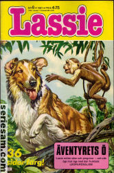 Lassie 1981 nr 6 omslag serier