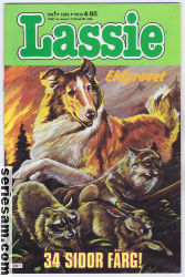 Lassie 1982 nr 1 omslag serier