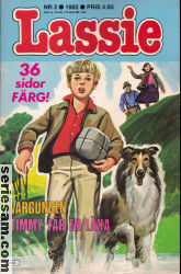 Lassie 1982 nr 2 omslag serier