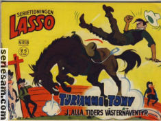 Lasso 1953 nr 18 omslag serier