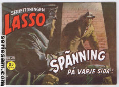 Lasso 1953 nr 40 omslag serier